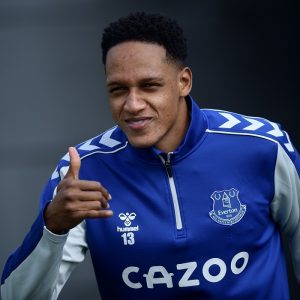 Yerry Mina en el Everton Premier League Yerry Mina en el Everton Premier League