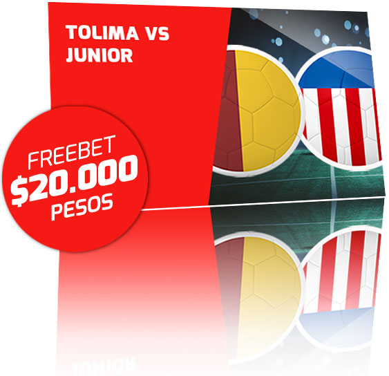 Freebet Tolima vs Junior 2020