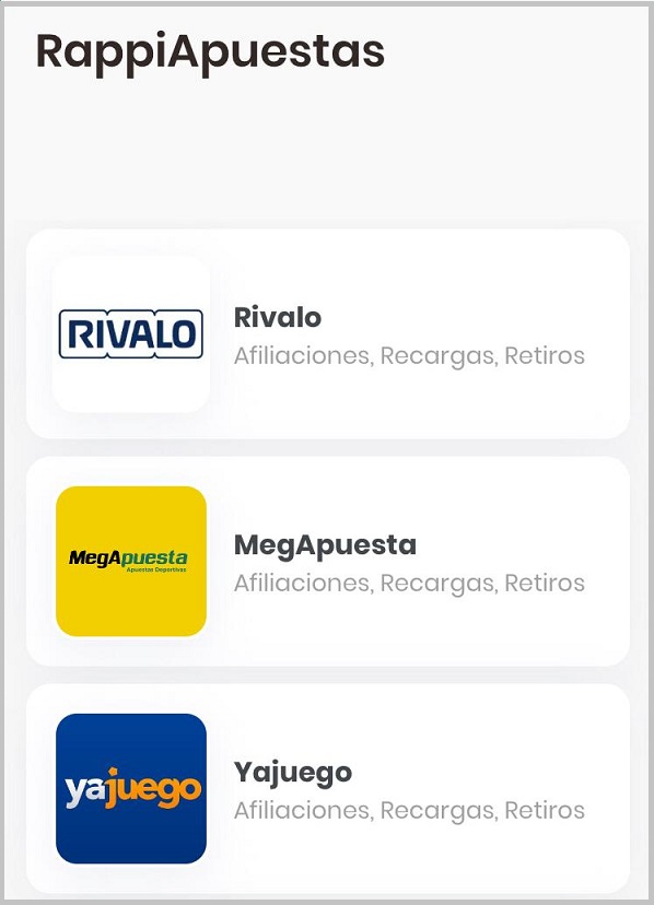 Rappi Apuestas Rappi Apuestas